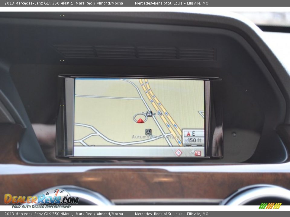 2013 Mercedes-Benz GLK 350 4Matic Mars Red / Almond/Mocha Photo #6