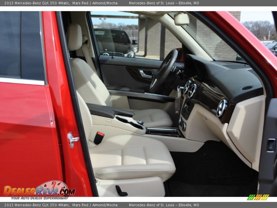 2013 Mercedes-Benz GLK 350 4Matic Mars Red / Almond/Mocha Photo #9
