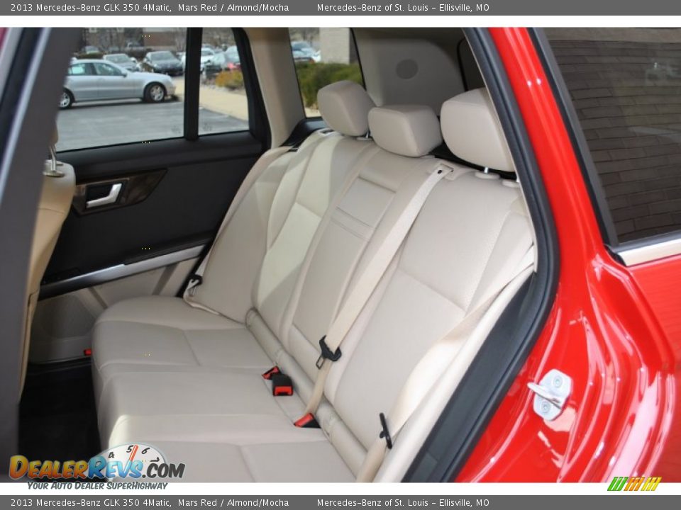 Rear Seat of 2013 Mercedes-Benz GLK 350 4Matic Photo #13