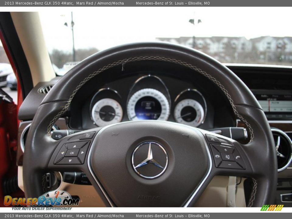 2013 Mercedes-Benz GLK 350 4Matic Steering Wheel Photo #15