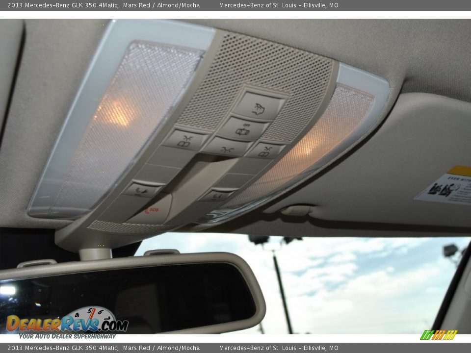 2013 Mercedes-Benz GLK 350 4Matic Mars Red / Almond/Mocha Photo #17