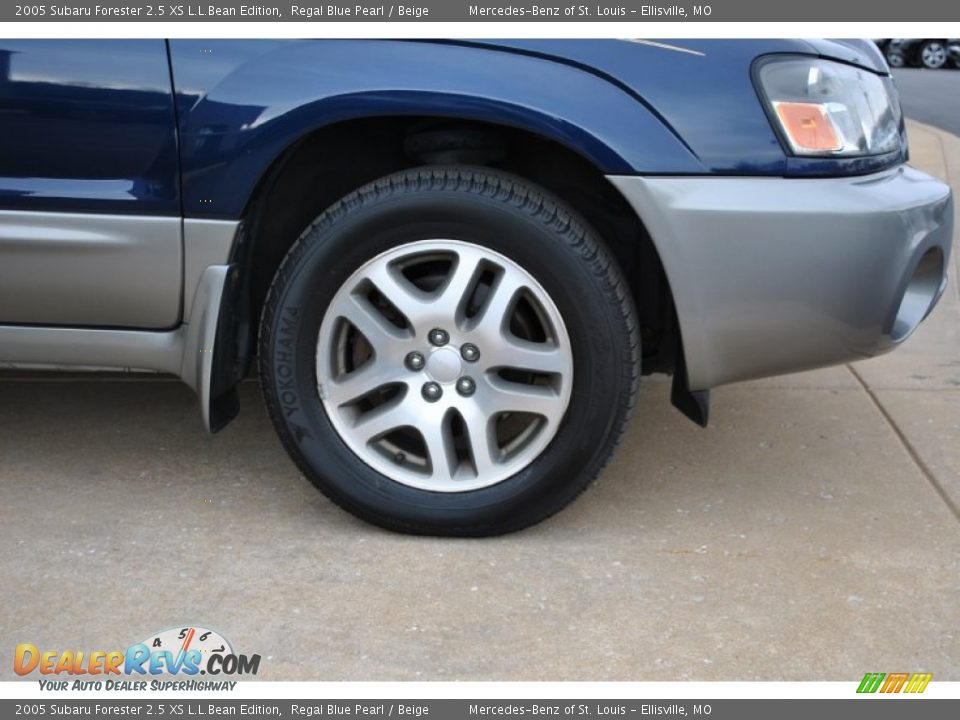 2005 Subaru Forester 2.5 XS L.L.Bean Edition Regal Blue Pearl / Beige Photo #2