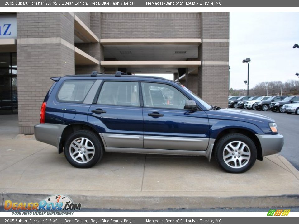 Regal Blue Pearl 2005 Subaru Forester 2.5 XS L.L.Bean Edition Photo #3
