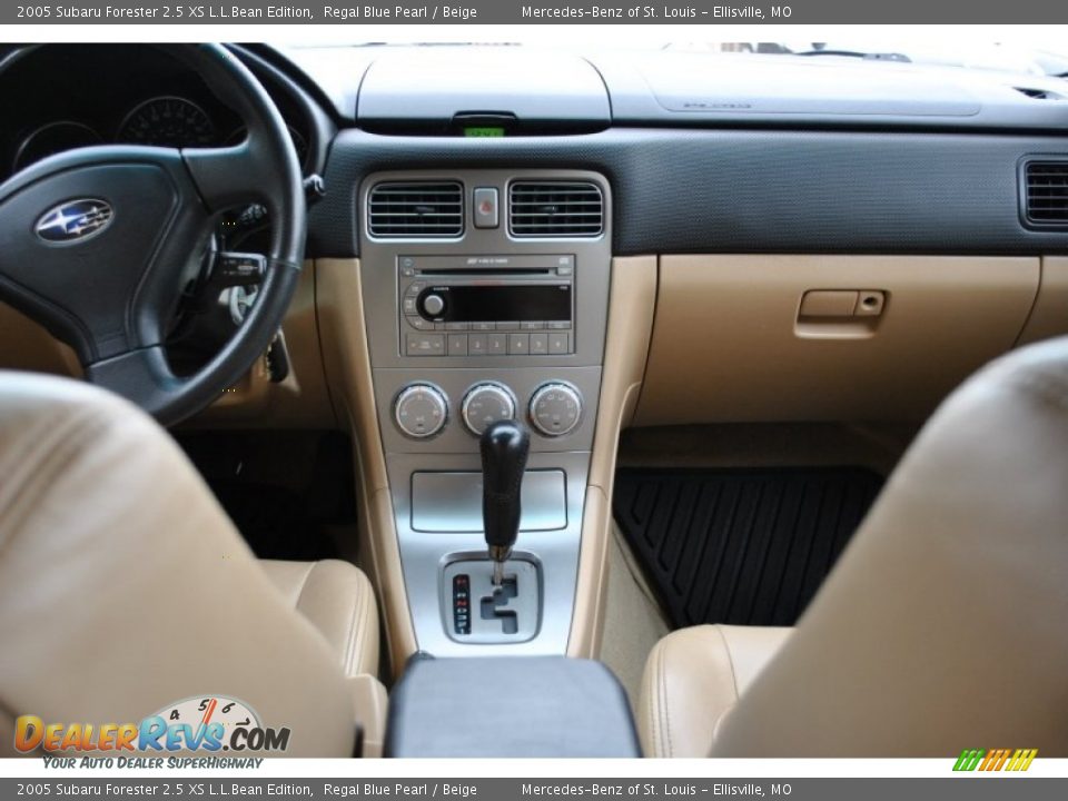2005 Subaru Forester 2.5 XS L.L.Bean Edition Regal Blue Pearl / Beige Photo #4