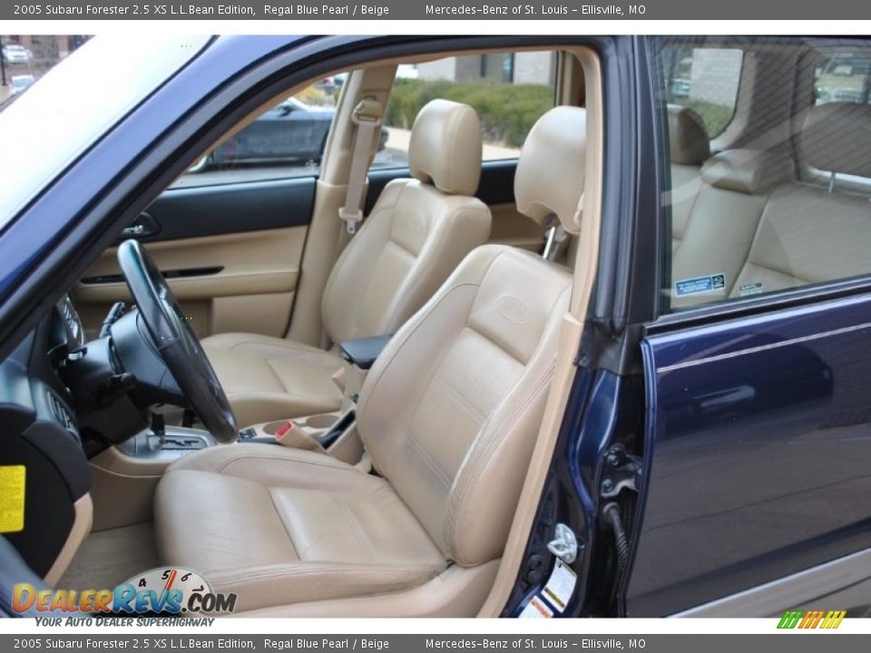 Beige Interior - 2005 Subaru Forester 2.5 XS L.L.Bean Edition Photo #14