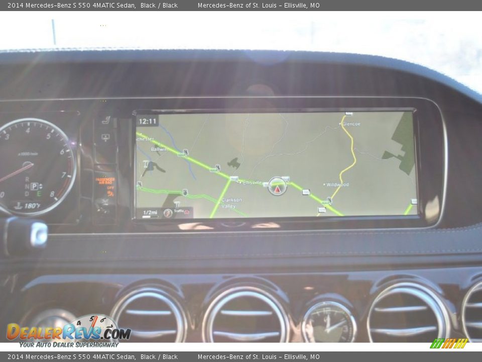 Navigation of 2014 Mercedes-Benz S 550 4MATIC Sedan Photo #6
