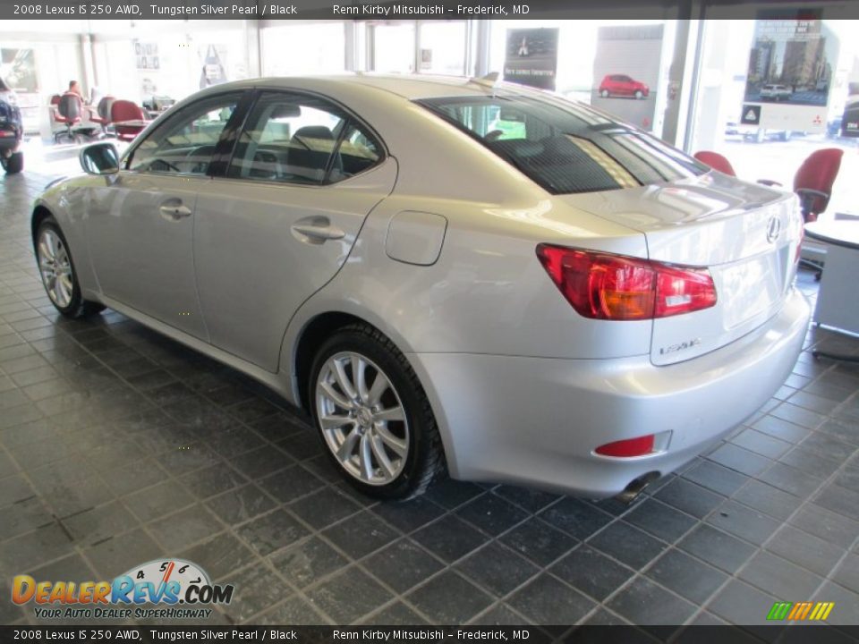 2008 Lexus IS 250 AWD Tungsten Silver Pearl / Black Photo #5