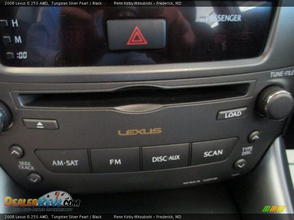 2008 Lexus IS 250 AWD Tungsten Silver Pearl / Black Photo #21