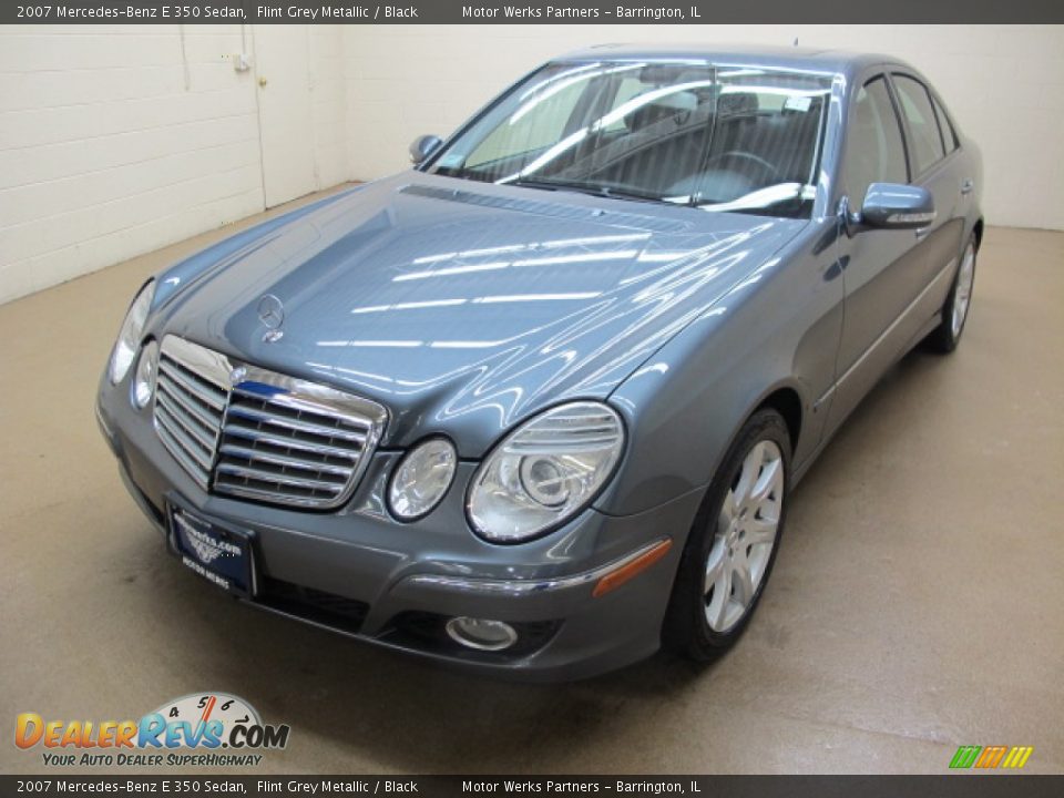 2007 Mercedes-Benz E 350 Sedan Flint Grey Metallic / Black Photo #4