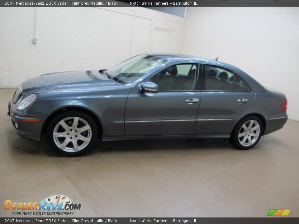 2007 Mercedes-Benz E 350 Sedan Flint Grey Metallic / Black Photo #5