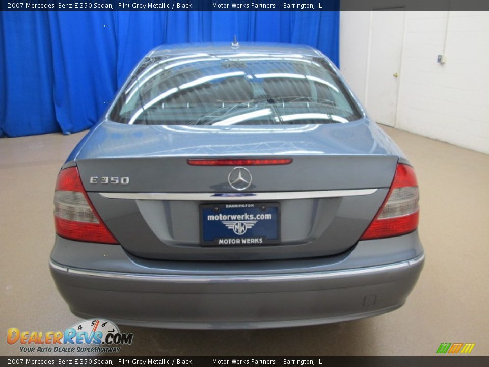2007 Mercedes-Benz E 350 Sedan Flint Grey Metallic / Black Photo #7