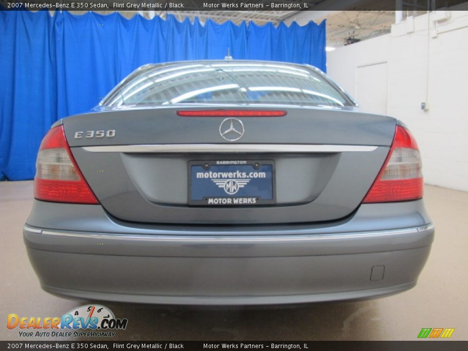 2007 Mercedes-Benz E 350 Sedan Flint Grey Metallic / Black Photo #8