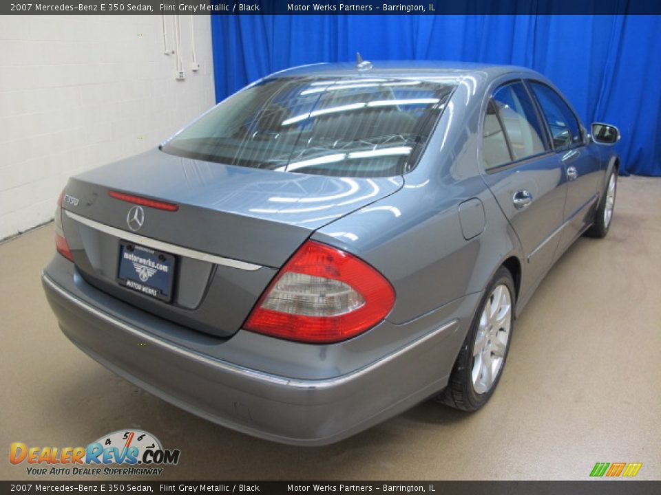 2007 Mercedes-Benz E 350 Sedan Flint Grey Metallic / Black Photo #9