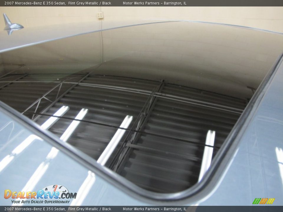 2007 Mercedes-Benz E 350 Sedan Flint Grey Metallic / Black Photo #12