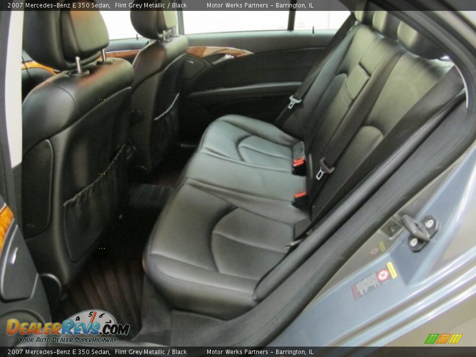 2007 Mercedes-Benz E 350 Sedan Flint Grey Metallic / Black Photo #19