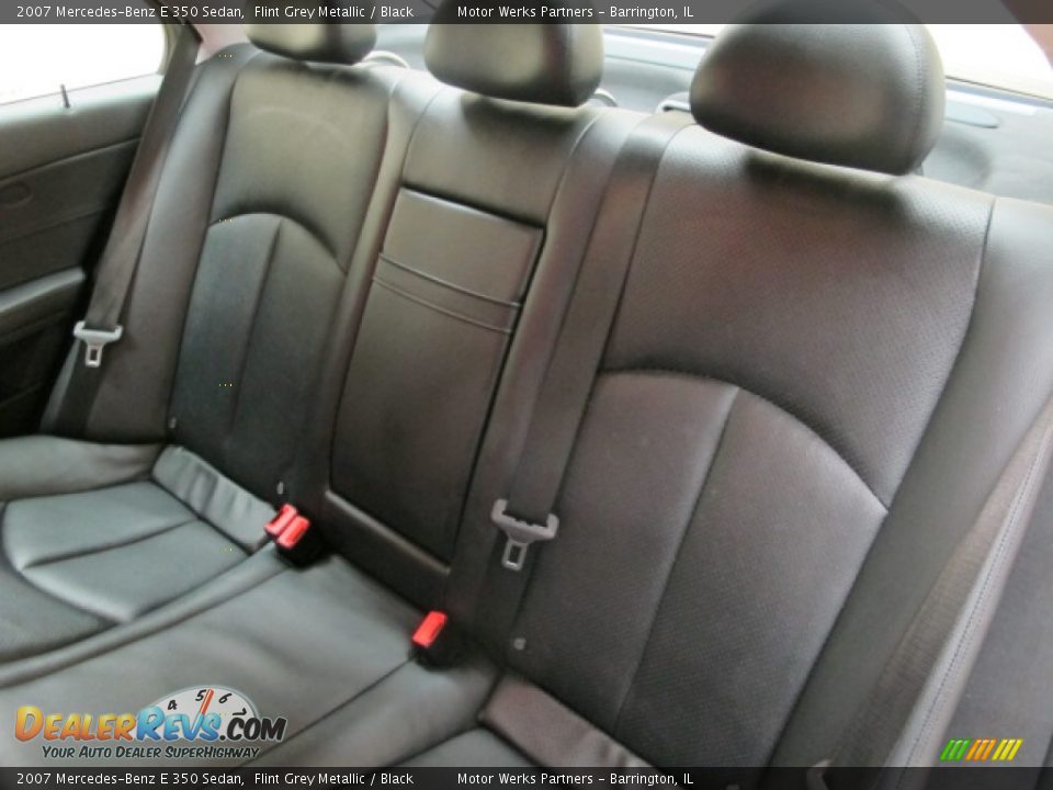 2007 Mercedes-Benz E 350 Sedan Flint Grey Metallic / Black Photo #20