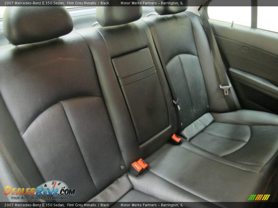 2007 Mercedes-Benz E 350 Sedan Flint Grey Metallic / Black Photo #22