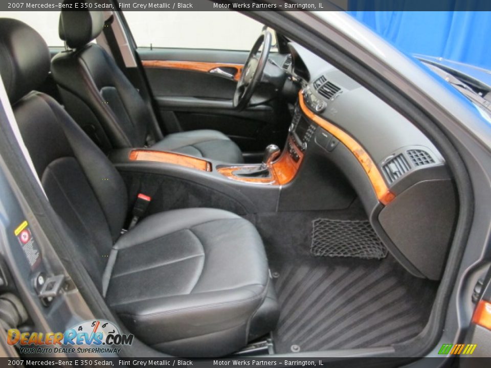 2007 Mercedes-Benz E 350 Sedan Flint Grey Metallic / Black Photo #23