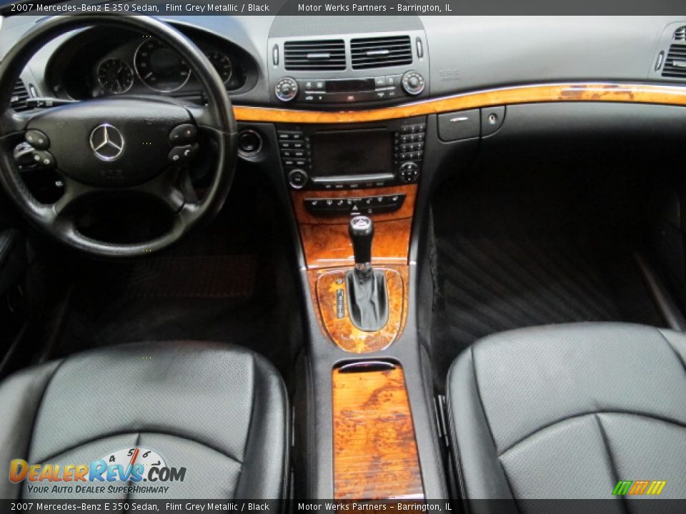 2007 Mercedes-Benz E 350 Sedan Flint Grey Metallic / Black Photo #26