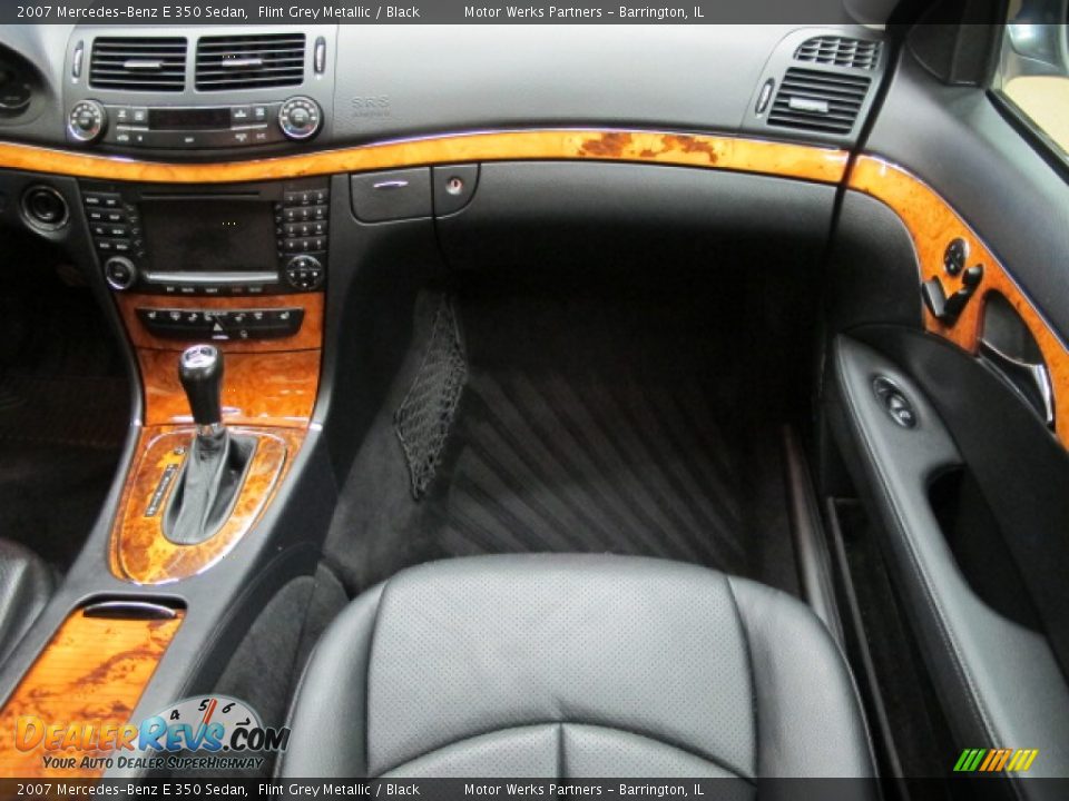 2007 Mercedes-Benz E 350 Sedan Flint Grey Metallic / Black Photo #27