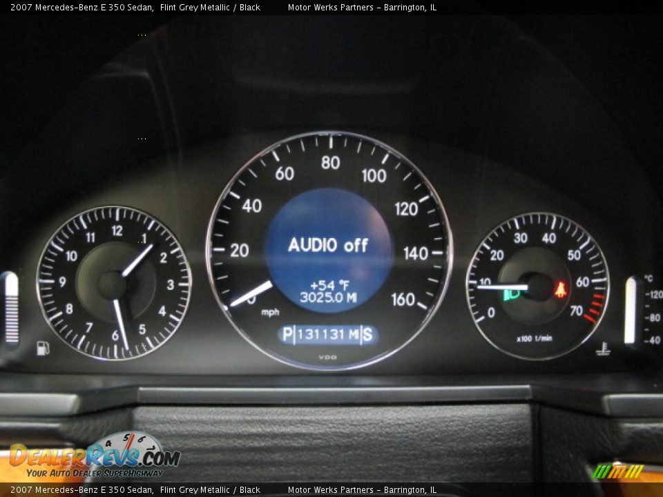 2007 Mercedes-Benz E 350 Sedan Flint Grey Metallic / Black Photo #28