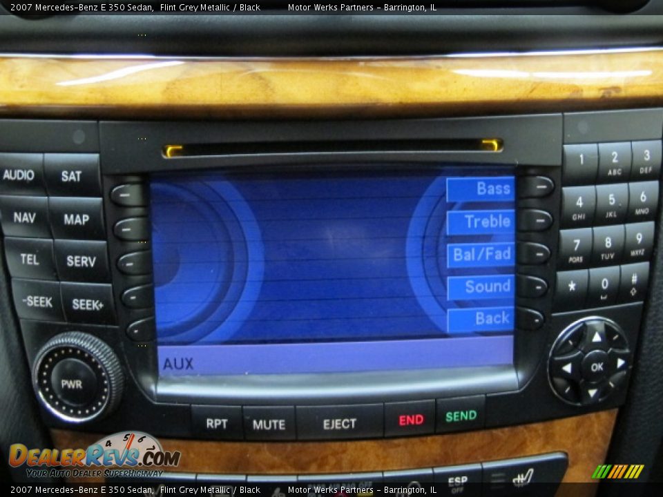 2007 Mercedes-Benz E 350 Sedan Flint Grey Metallic / Black Photo #31