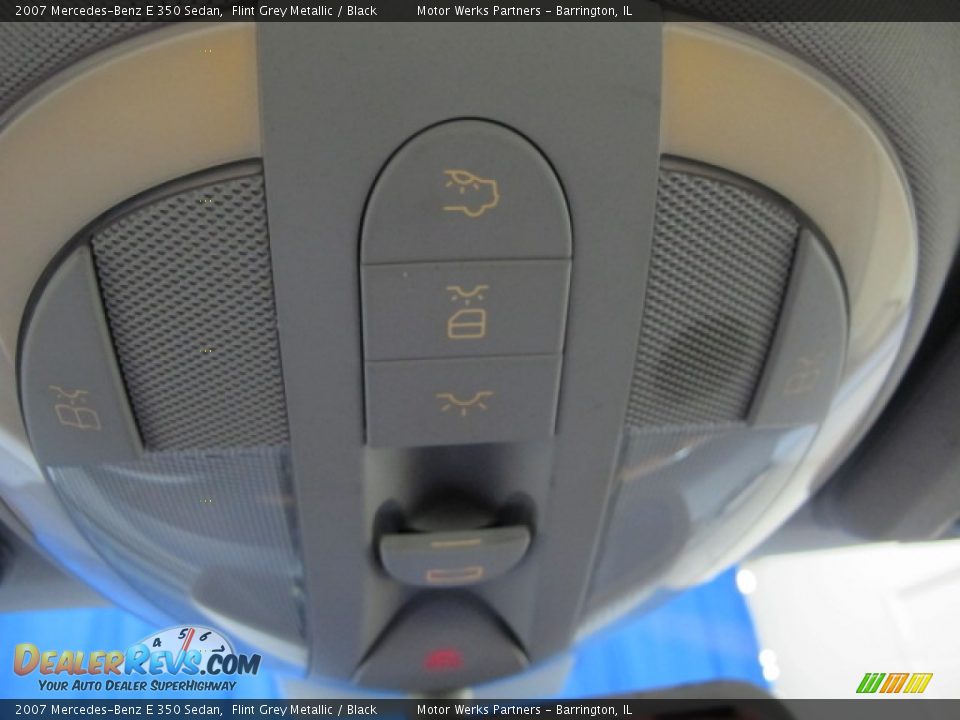 2007 Mercedes-Benz E 350 Sedan Flint Grey Metallic / Black Photo #35