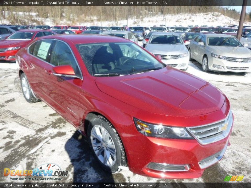 2014 Chevrolet Impala LT Crystal Red Tintcoat / Jet Black Photo #3
