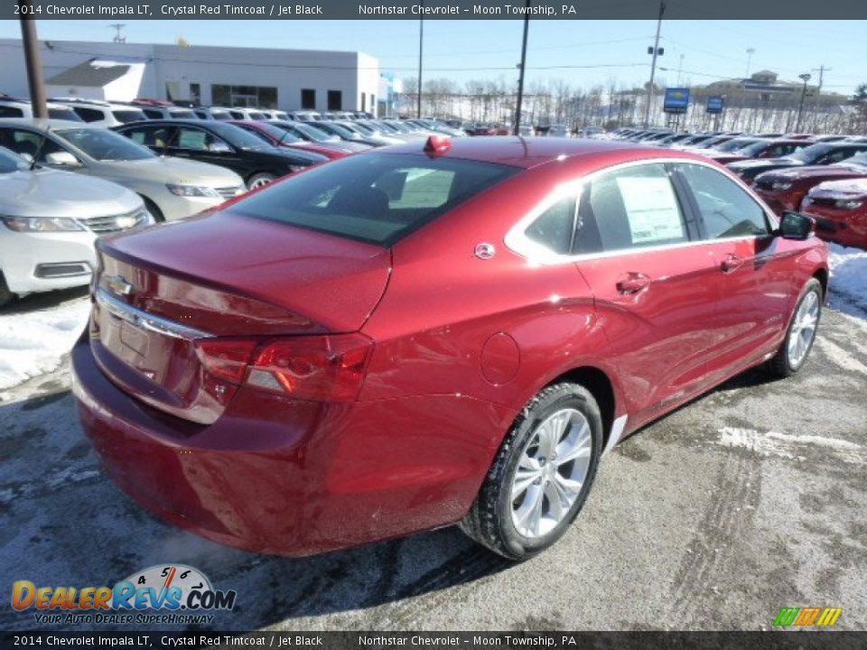 2014 Chevrolet Impala LT Crystal Red Tintcoat / Jet Black Photo #5