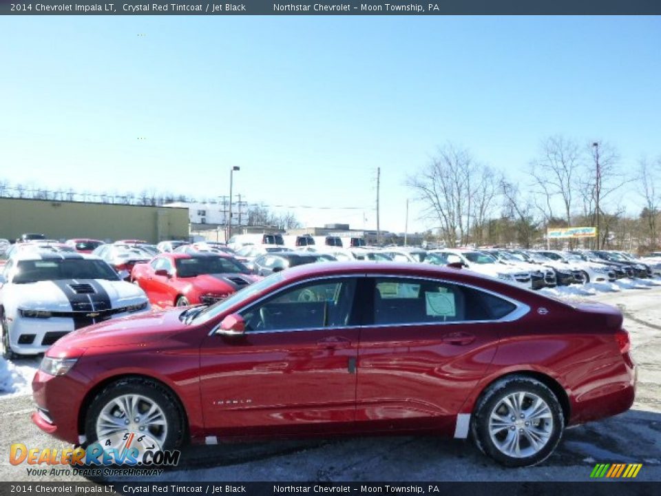 2014 Chevrolet Impala LT Crystal Red Tintcoat / Jet Black Photo #8