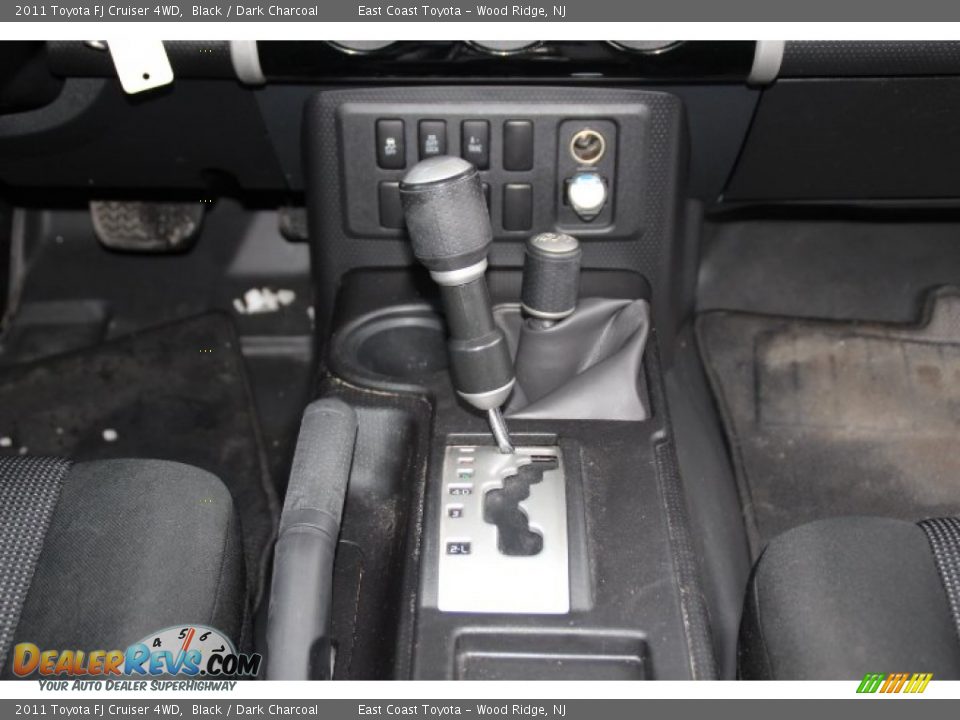 2011 Toyota FJ Cruiser 4WD Black / Dark Charcoal Photo #12