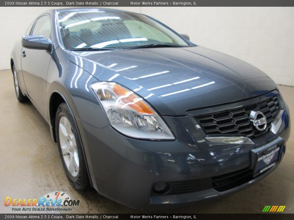 2009 Nissan Altima 2.5 S Coupe Dark Slate Metallic / Charcoal Photo #1