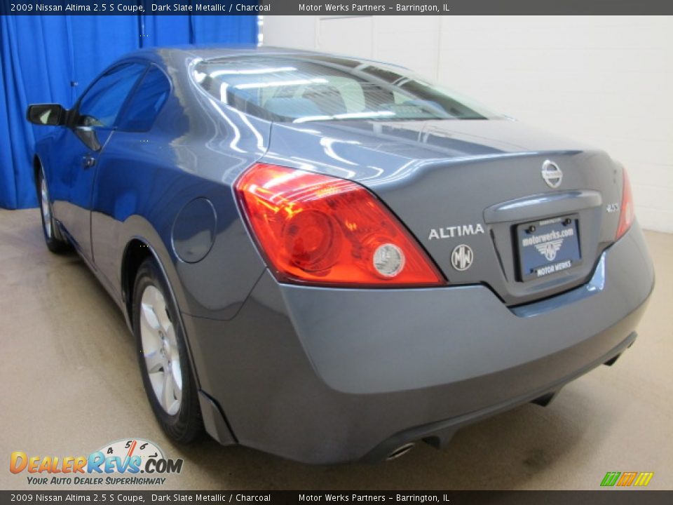 2009 Nissan Altima 2.5 S Coupe Dark Slate Metallic / Charcoal Photo #5