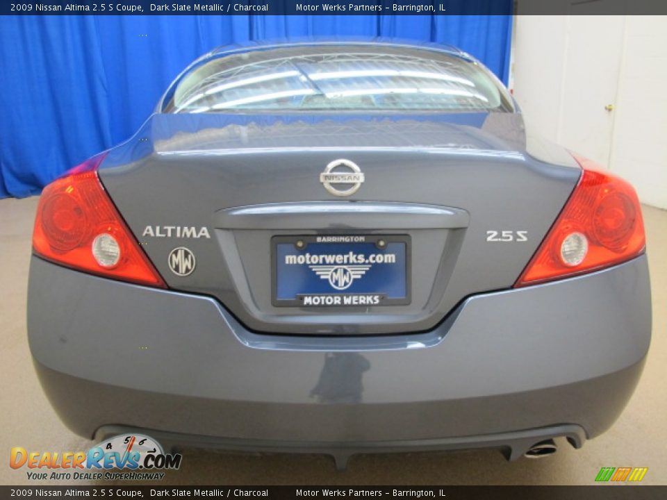 2009 Nissan Altima 2.5 S Coupe Dark Slate Metallic / Charcoal Photo #6