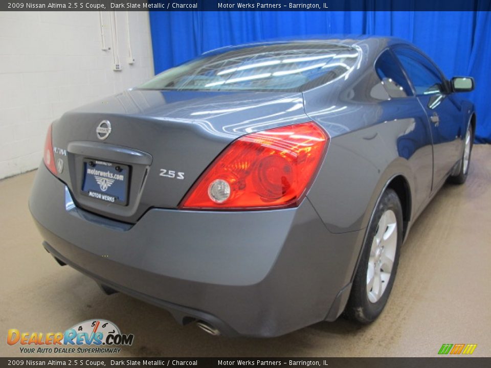 2009 Nissan Altima 2.5 S Coupe Dark Slate Metallic / Charcoal Photo #7