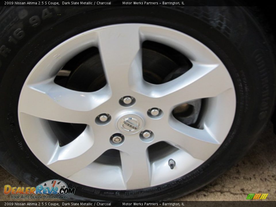 2009 Nissan Altima 2.5 S Coupe Wheel Photo #10