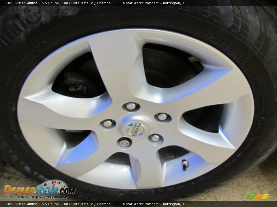 2009 Nissan Altima 2.5 S Coupe Dark Slate Metallic / Charcoal Photo #13