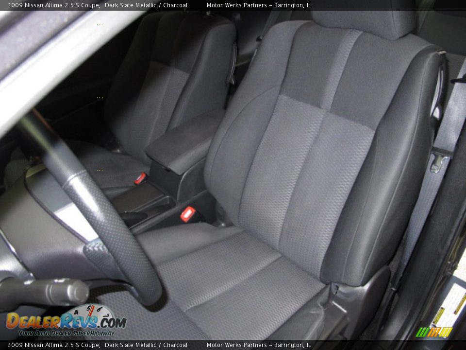 Front Seat of 2009 Nissan Altima 2.5 S Coupe Photo #15