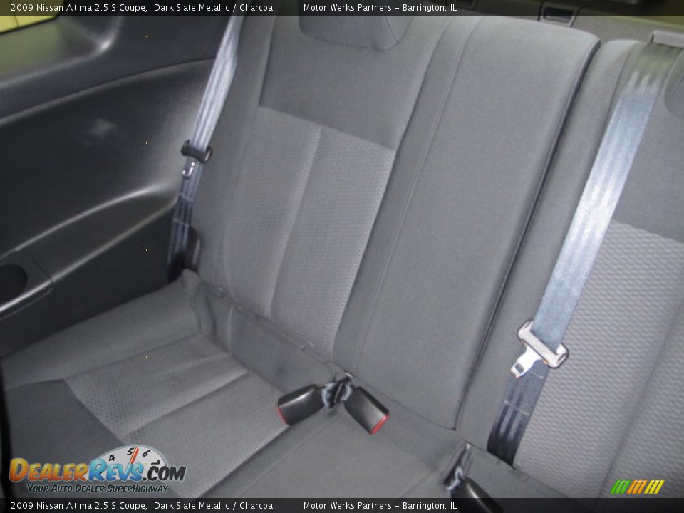 2009 Nissan Altima 2.5 S Coupe Dark Slate Metallic / Charcoal Photo #16