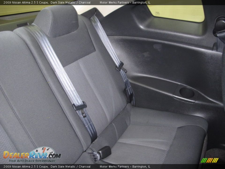 2009 Nissan Altima 2.5 S Coupe Dark Slate Metallic / Charcoal Photo #17