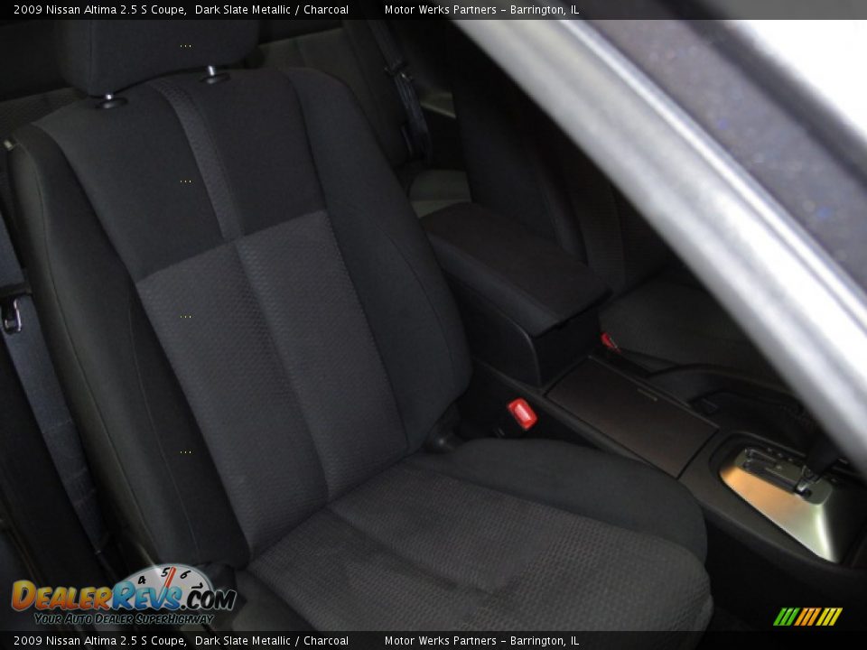 2009 Nissan Altima 2.5 S Coupe Dark Slate Metallic / Charcoal Photo #19