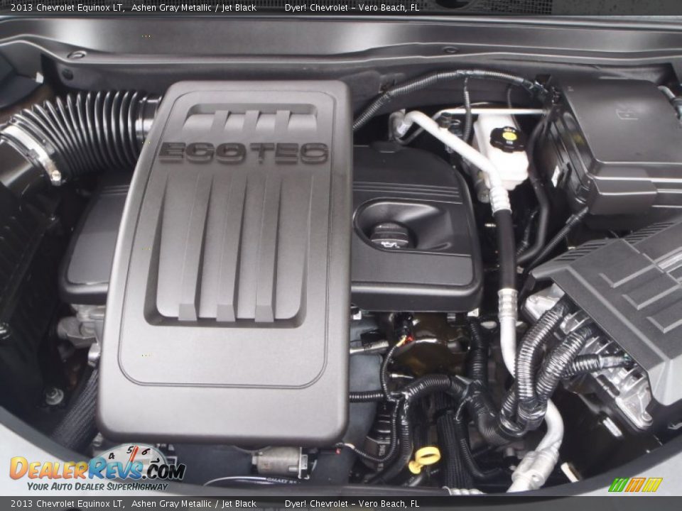 2013 Chevrolet Equinox LT Ashen Gray Metallic / Jet Black Photo #10