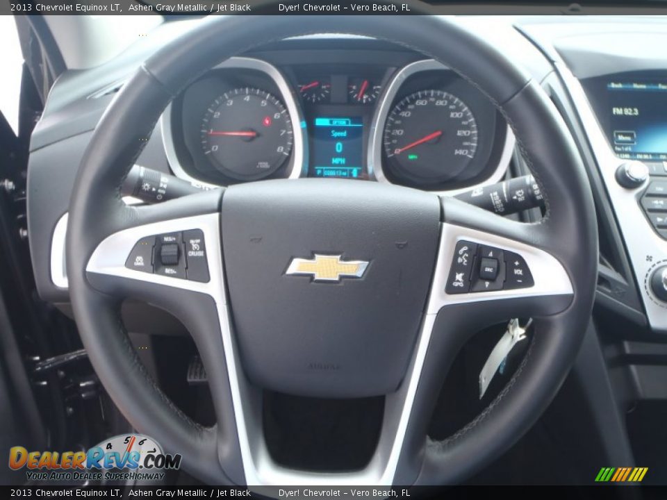 2013 Chevrolet Equinox LT Ashen Gray Metallic / Jet Black Photo #15