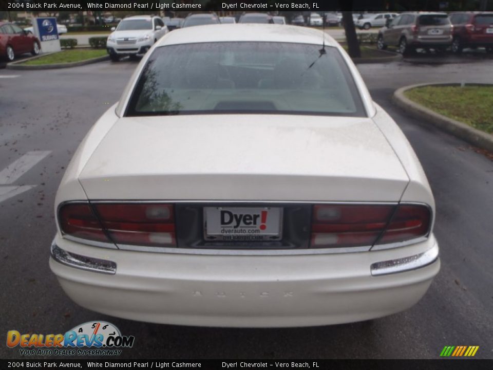 2004 Buick Park Avenue White Diamond Pearl / Light Cashmere Photo #4