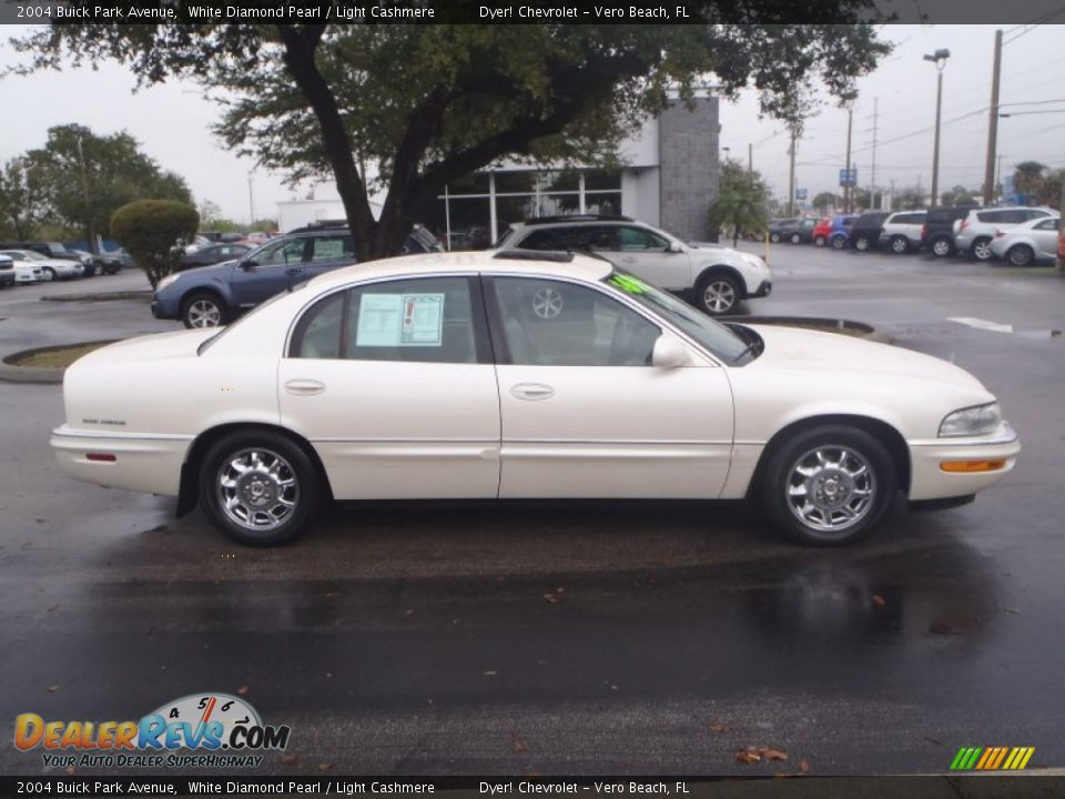 2004 Buick Park Avenue White Diamond Pearl / Light Cashmere Photo #6