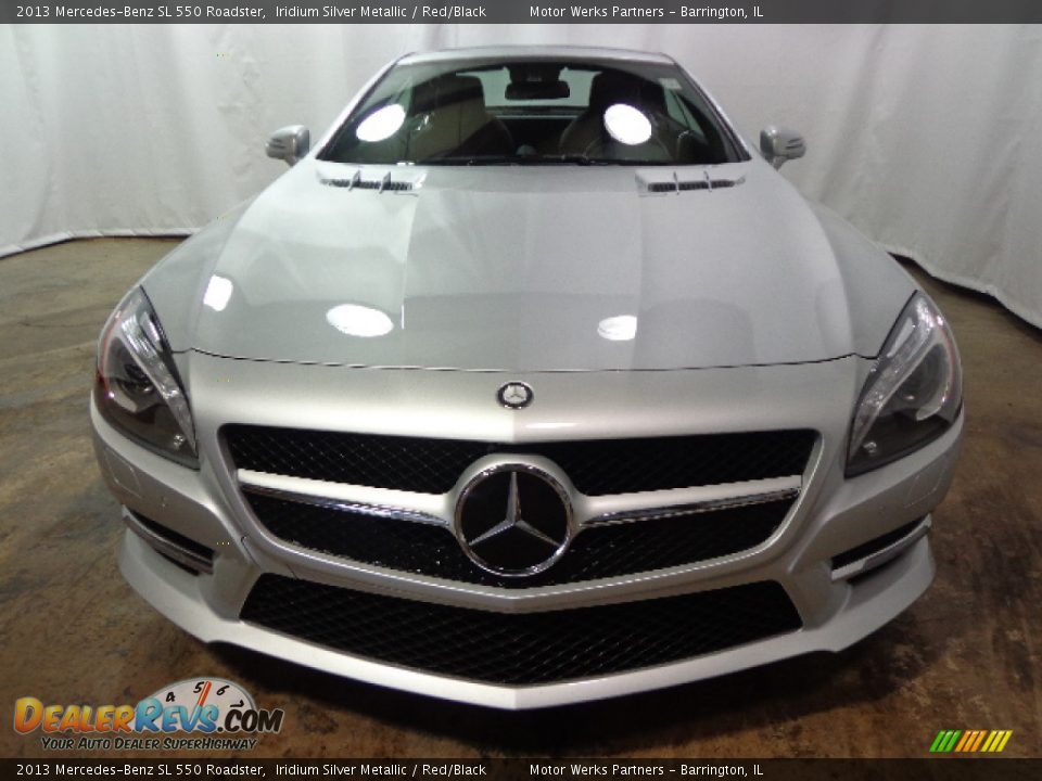 Iridium Silver Metallic 2013 Mercedes-Benz SL 550 Roadster Photo #2