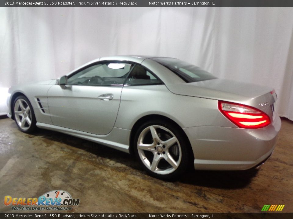 Iridium Silver Metallic 2013 Mercedes-Benz SL 550 Roadster Photo #5