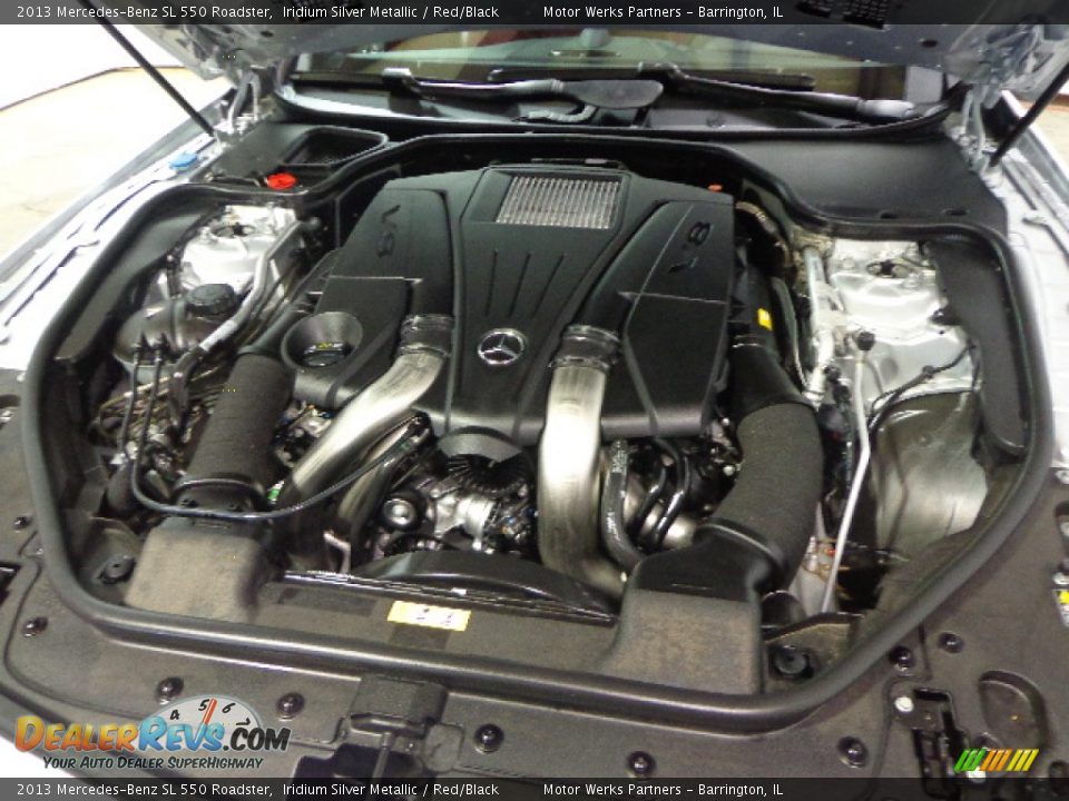 2013 Mercedes-Benz SL 550 Roadster 4.6 Liter DI Twin-Turbocharged DOHC 32-Valve VVT V8 Engine Photo #19