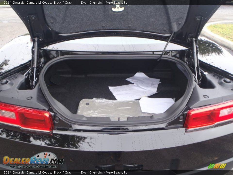 2014 Chevrolet Camaro LS Coupe Black / Gray Photo #5