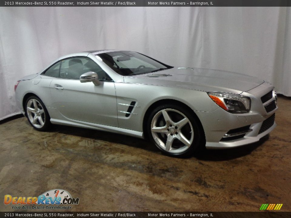 Iridium Silver Metallic 2013 Mercedes-Benz SL 550 Roadster Photo #20
